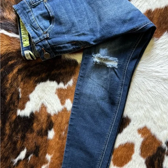 Indigo Rein Skinny Jeans Women’s Size 9 Stretch Denim - Picture 4 of 9